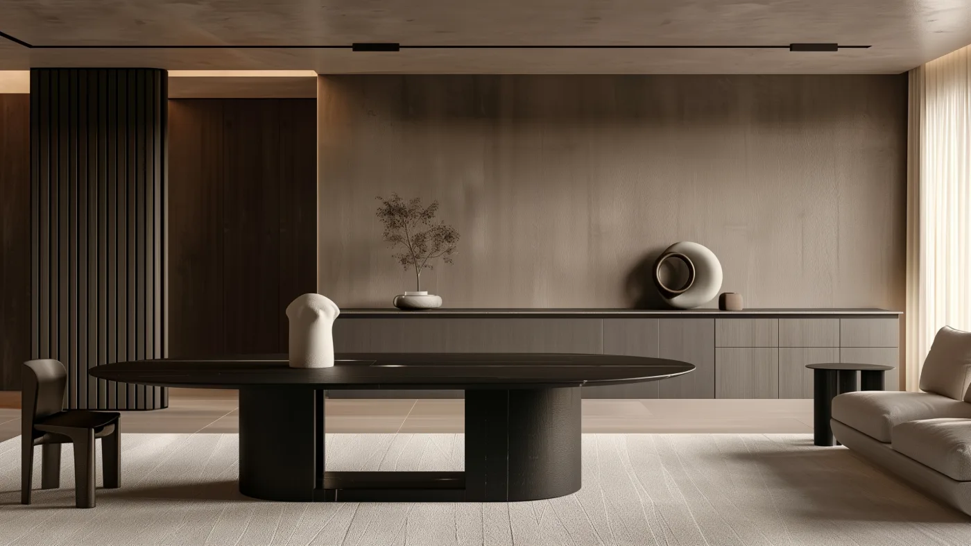 Modern apartment terrace