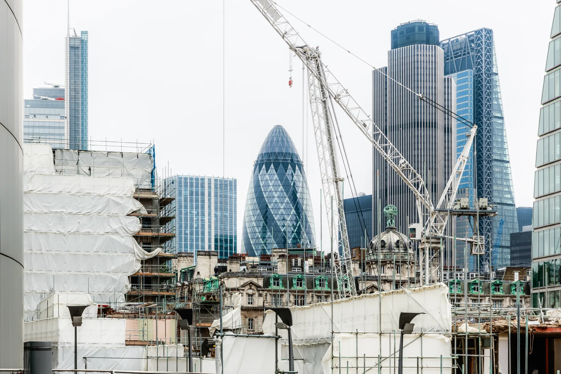 London property development skyline